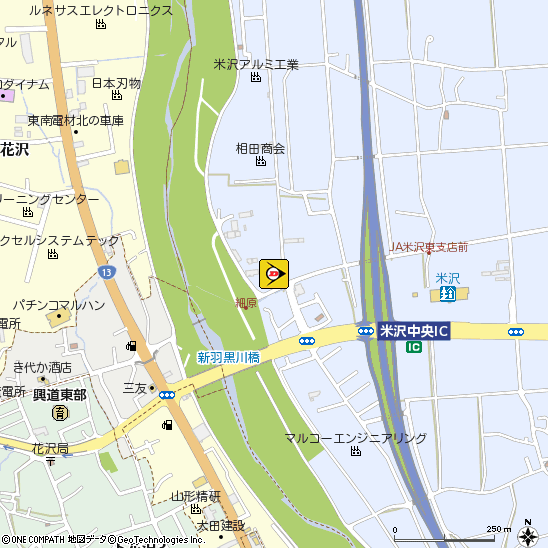 （株）高橋自動車整備工場付近の地図
